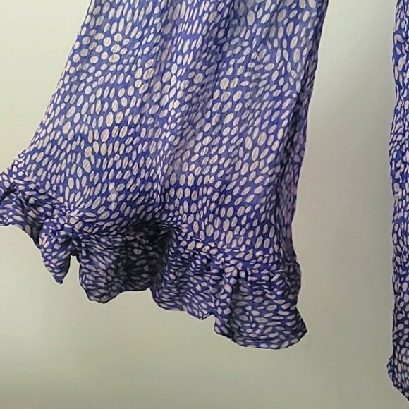 Winter Kate - Vintage Design Silk Boho Flowy Tunic Top (US S) - Picture 4 of 6